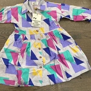 Bobo choses size 8-9 girls colorful dress